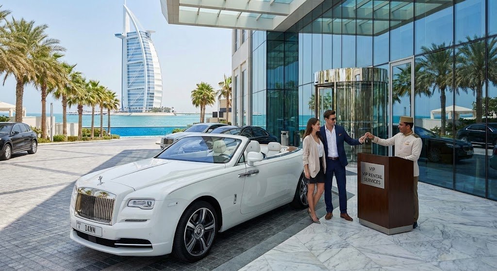 Luxury car rental Dubai