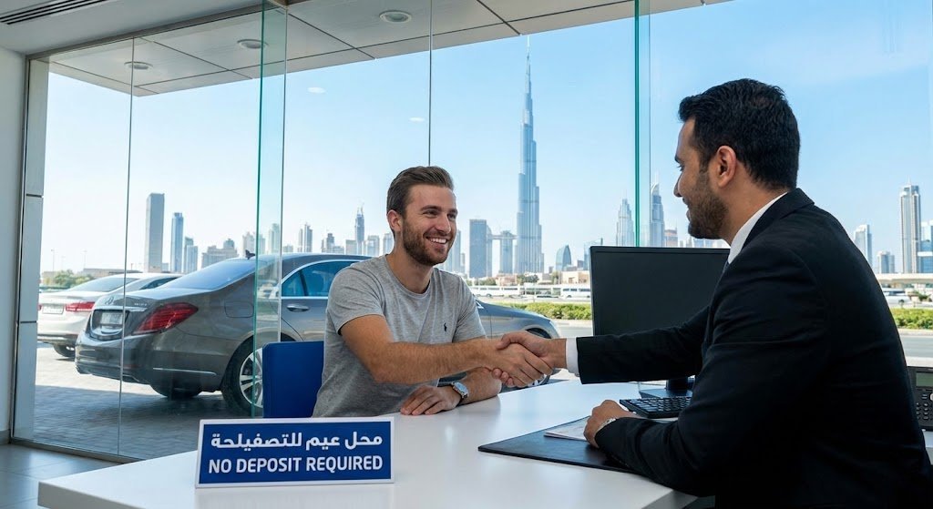 Rent a car without deposit Dubai