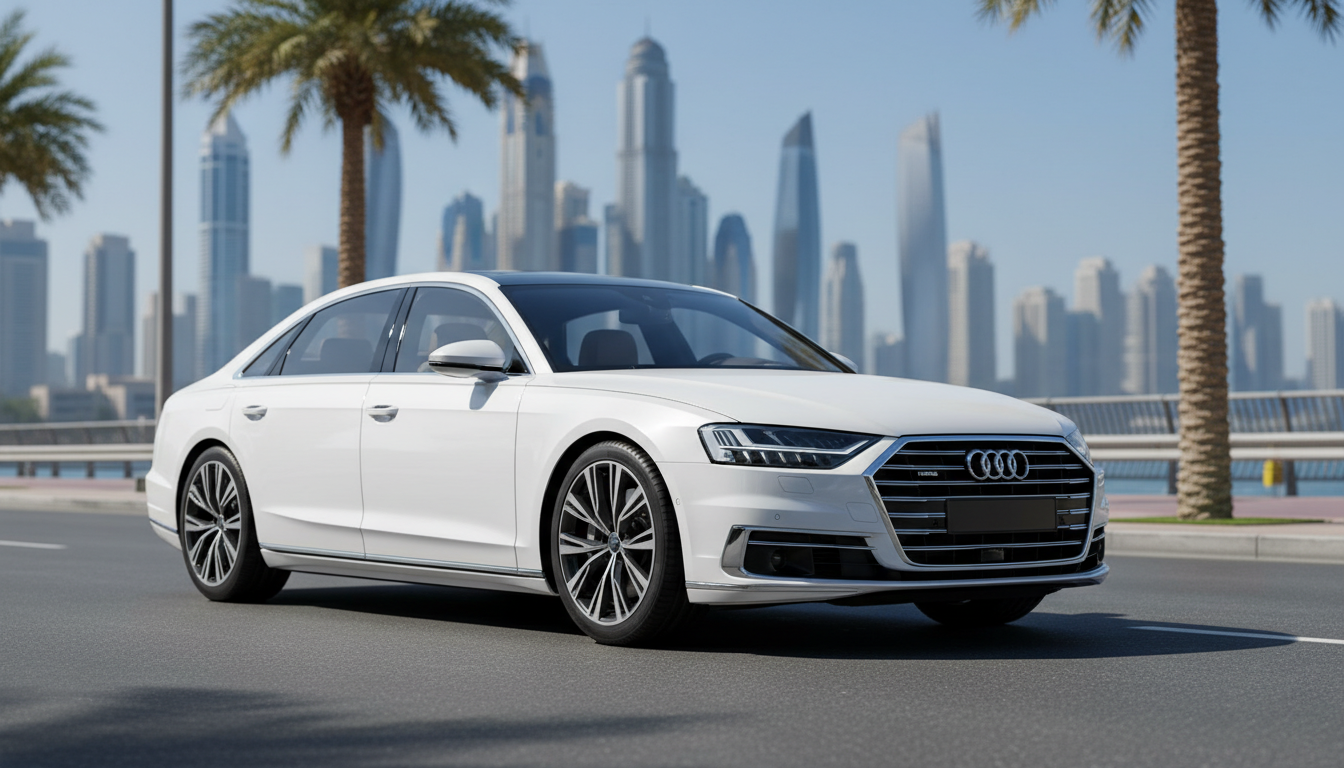 Noleggia Audi A8 Dubai