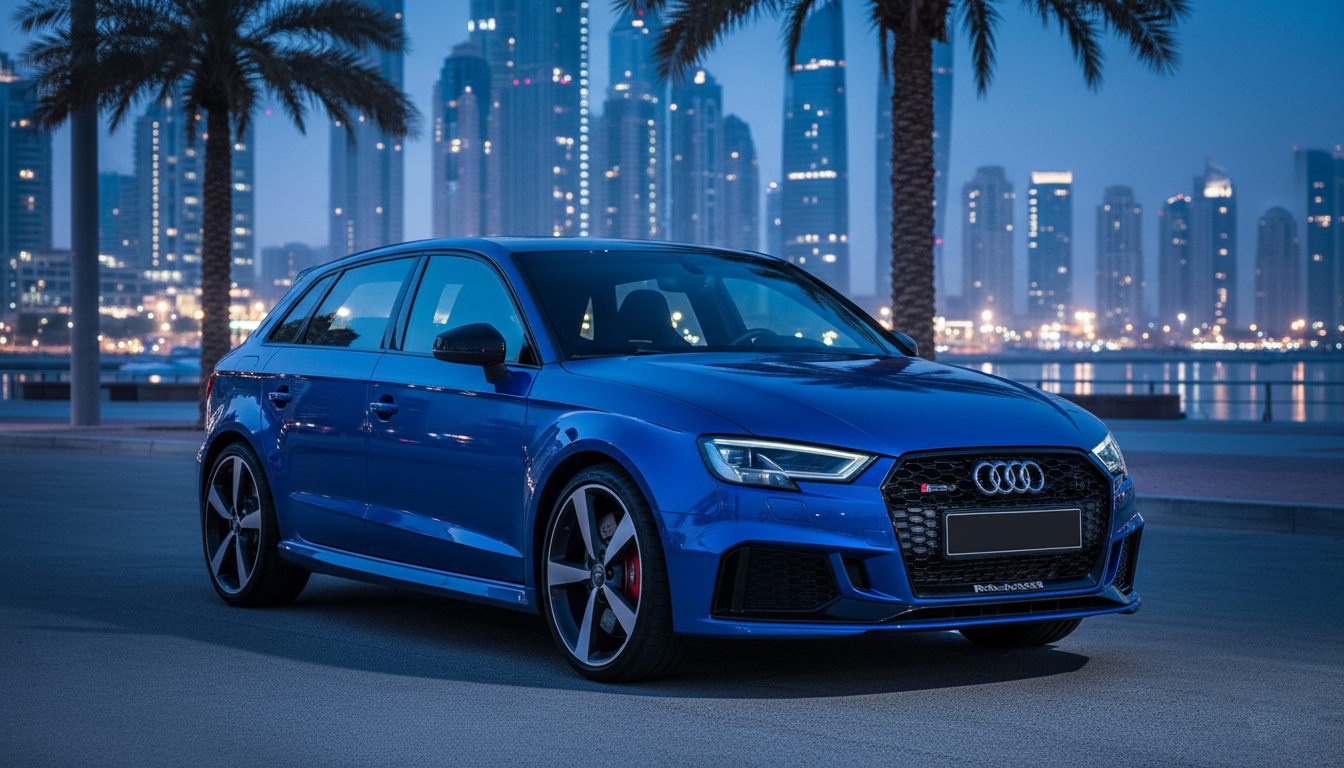 Аренда Audi RS3 в Дубае