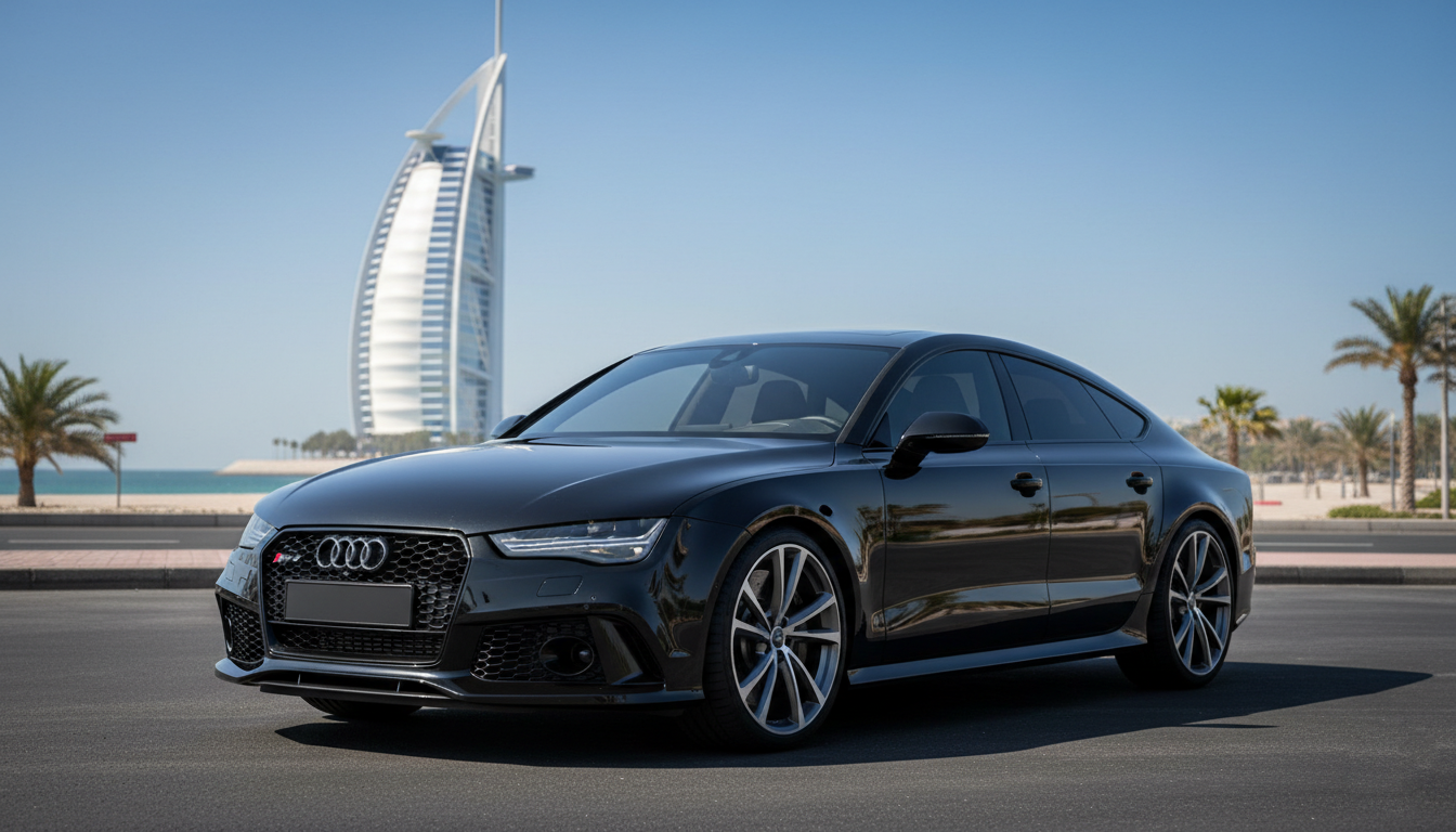 Аренда Audi RS7 в Дубае