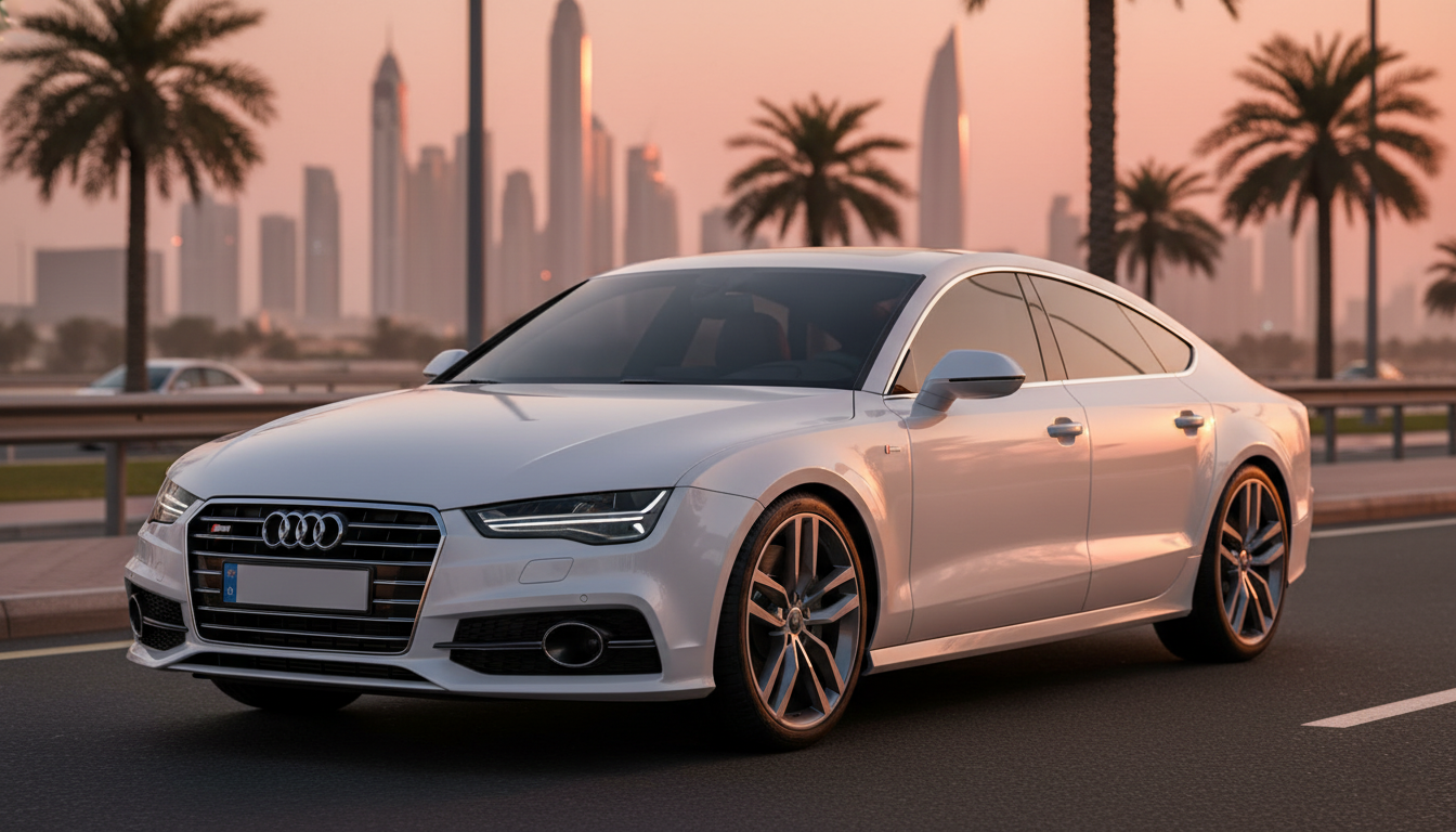 Noleggia Audi S7 Dubai
