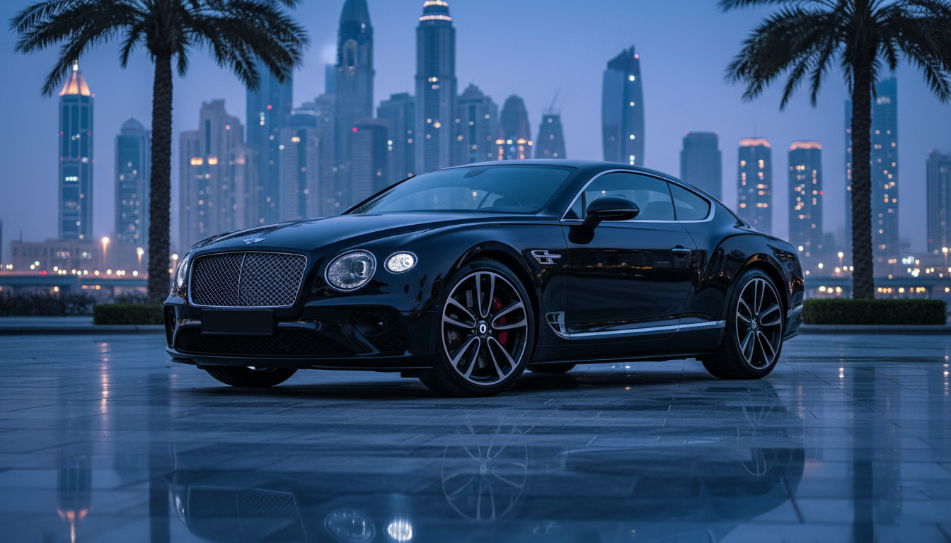 Аренда Bentley Continental GT в Дубае