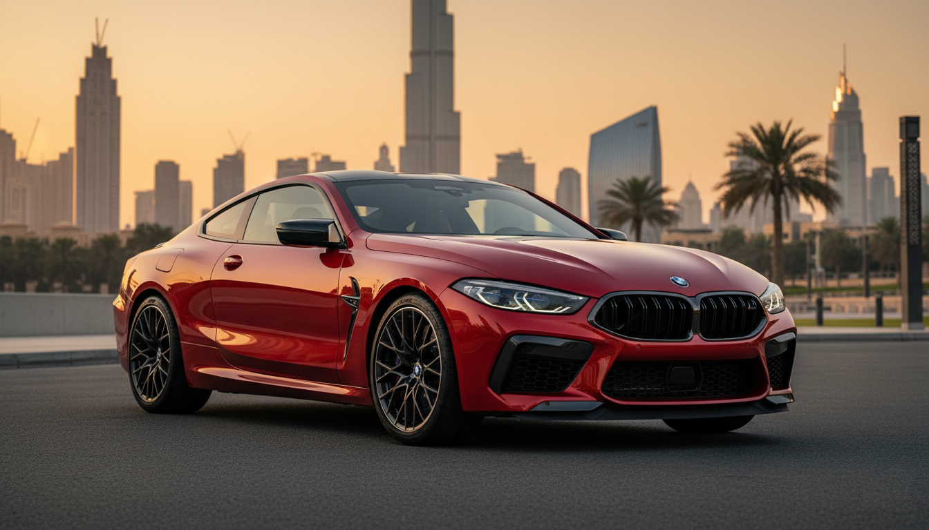Noleggia BMW M8 Competition Dubai
