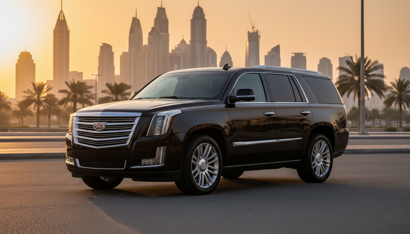 Аренда Cadillac Escalade ESV в Дубае
