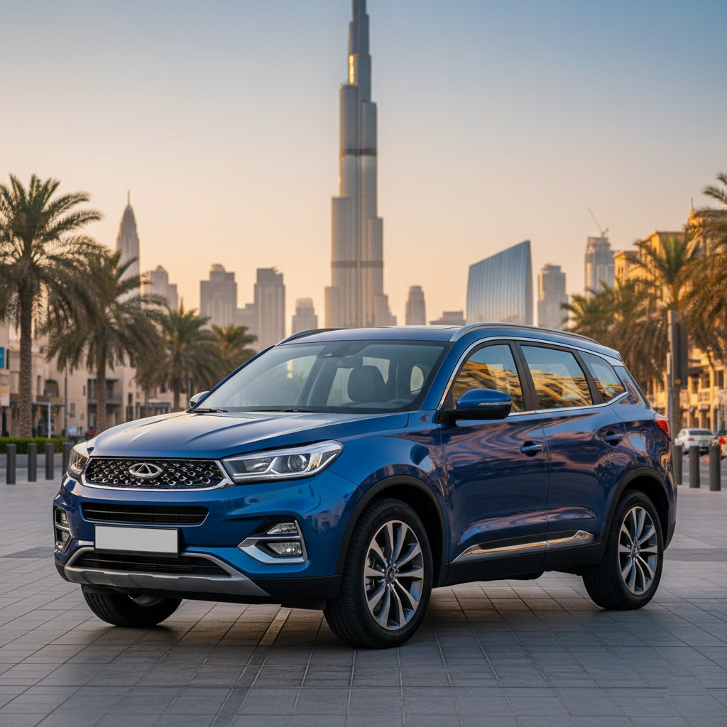 Noleggia Chery Tiggo 7 Dubai