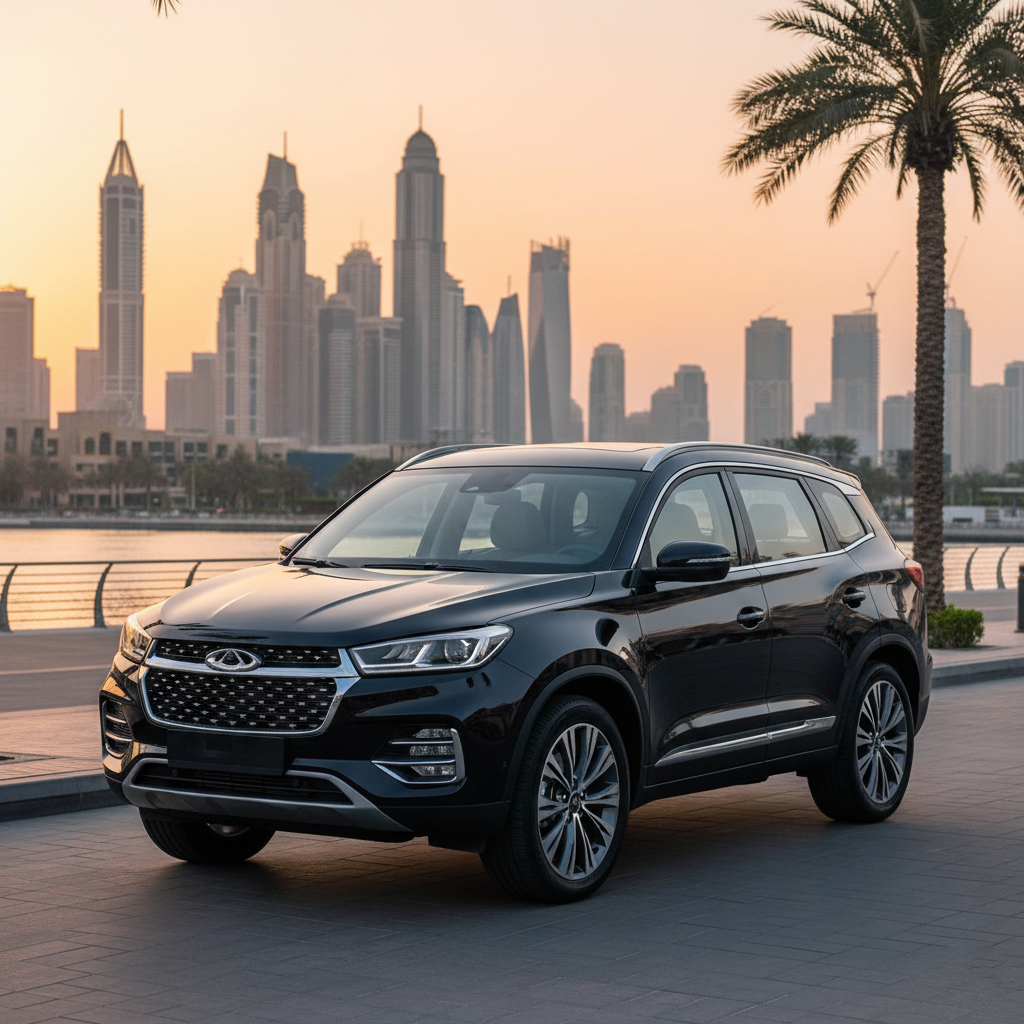 Аренда Chery Tiggo 8 в Дубае