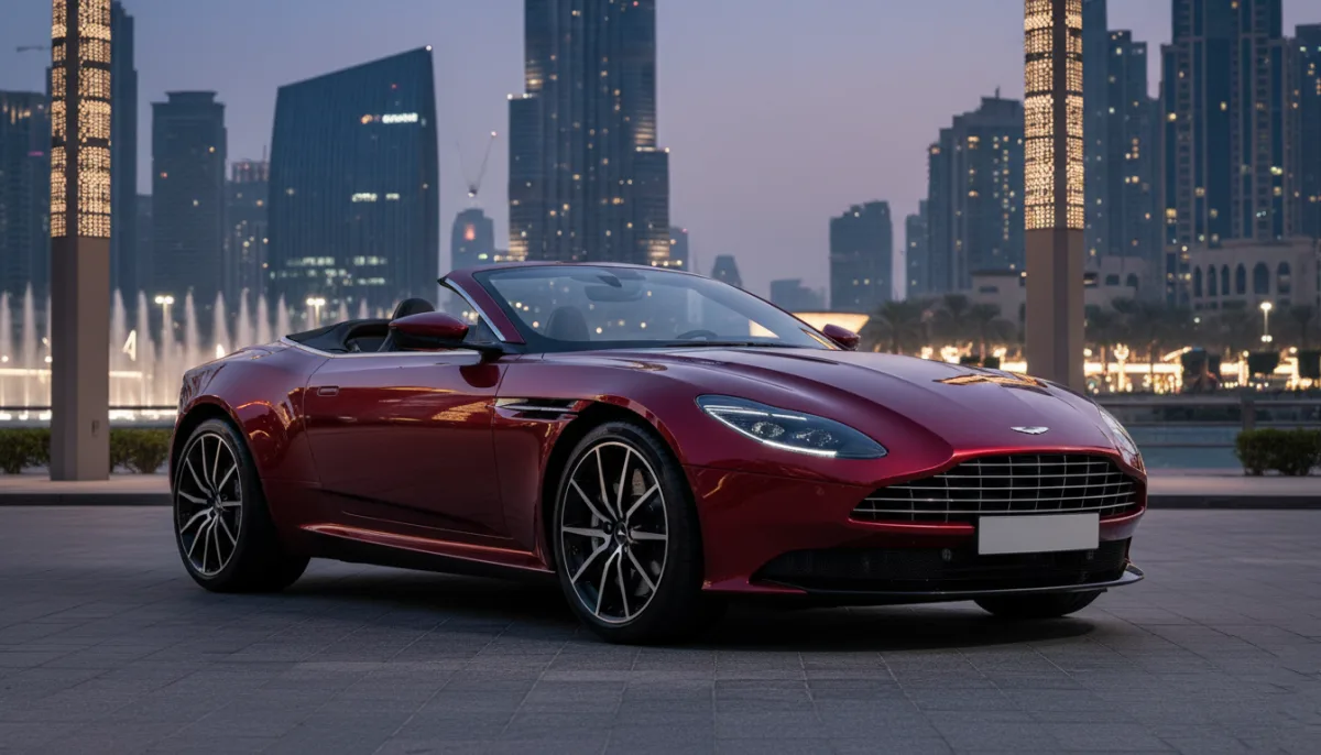 租用阿斯顿·马丁 DB12 Volante 迪拜