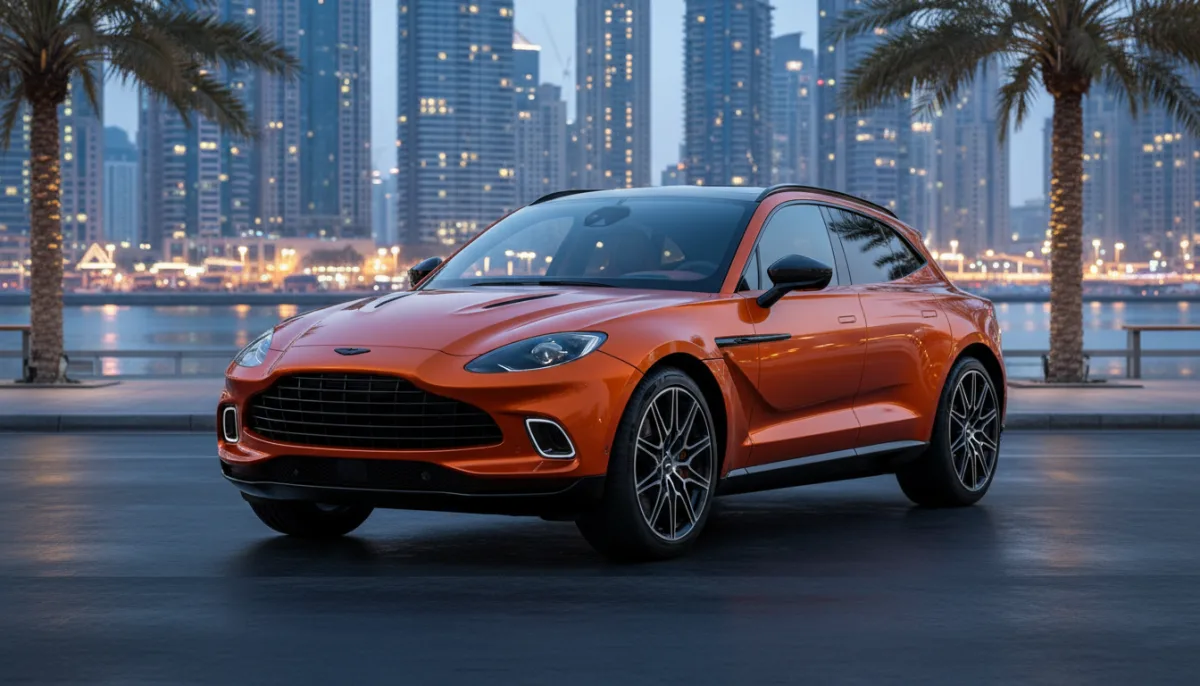 租用阿斯顿·马丁DBX707 迪拜