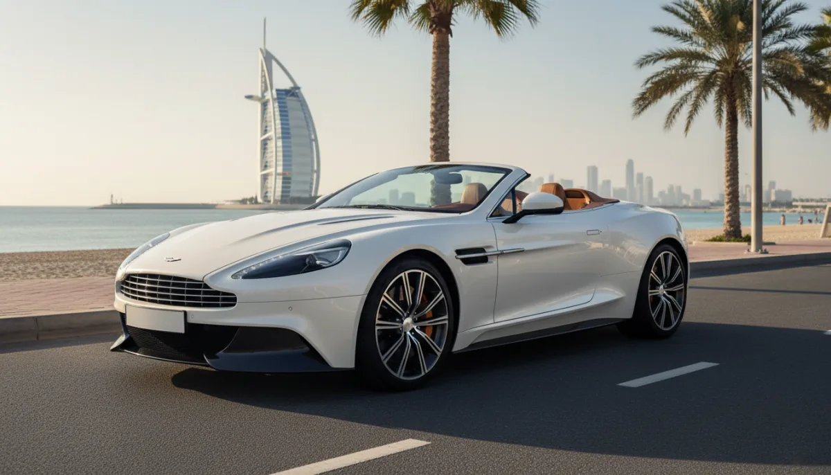租用阿斯顿·马丁 Vanquish Volante 迪拜