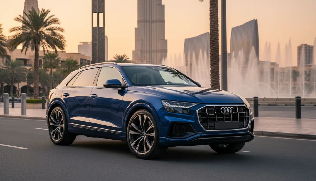 Audi Q8 mieten Dubai