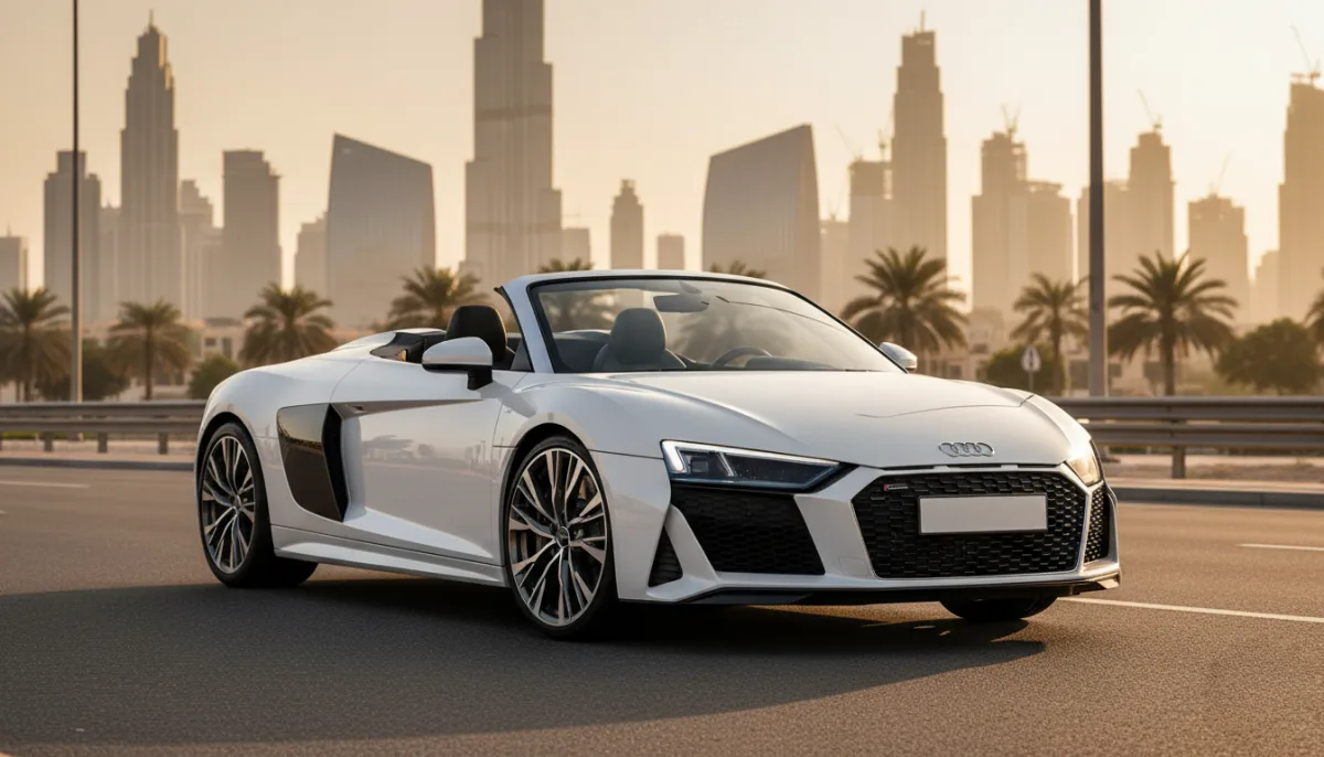 租奥迪R8 Spyder 迪拜