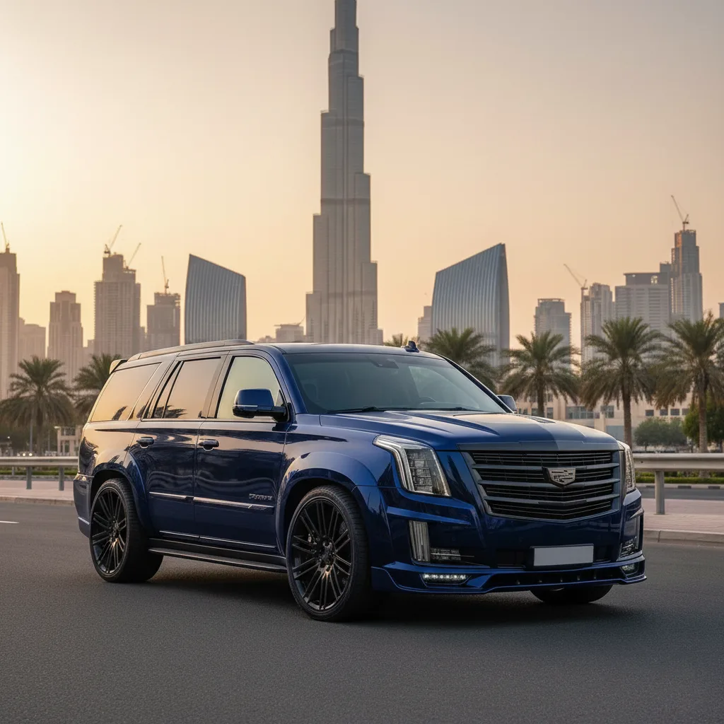 Huur Cadillac Escalade Mansory Dubai