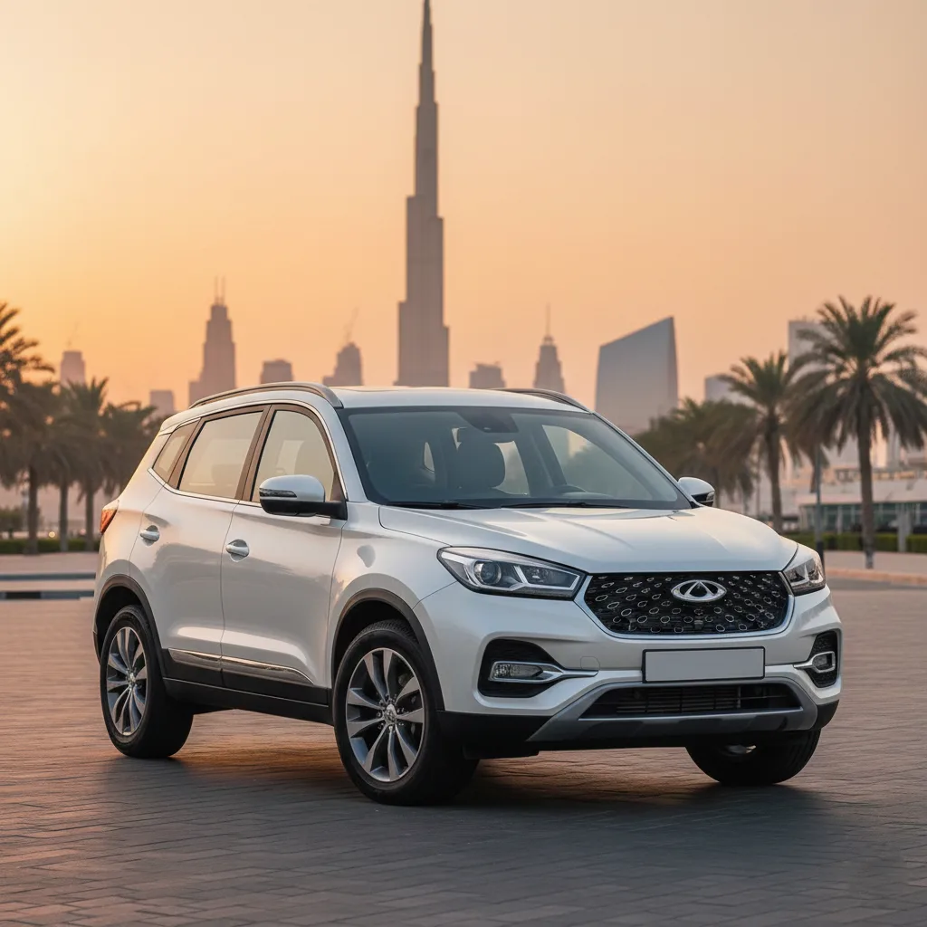 Huur Chery Tiggo 4 Dubai