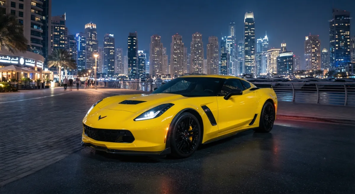 Louer Chevrolet Corvette C7 Dubaï