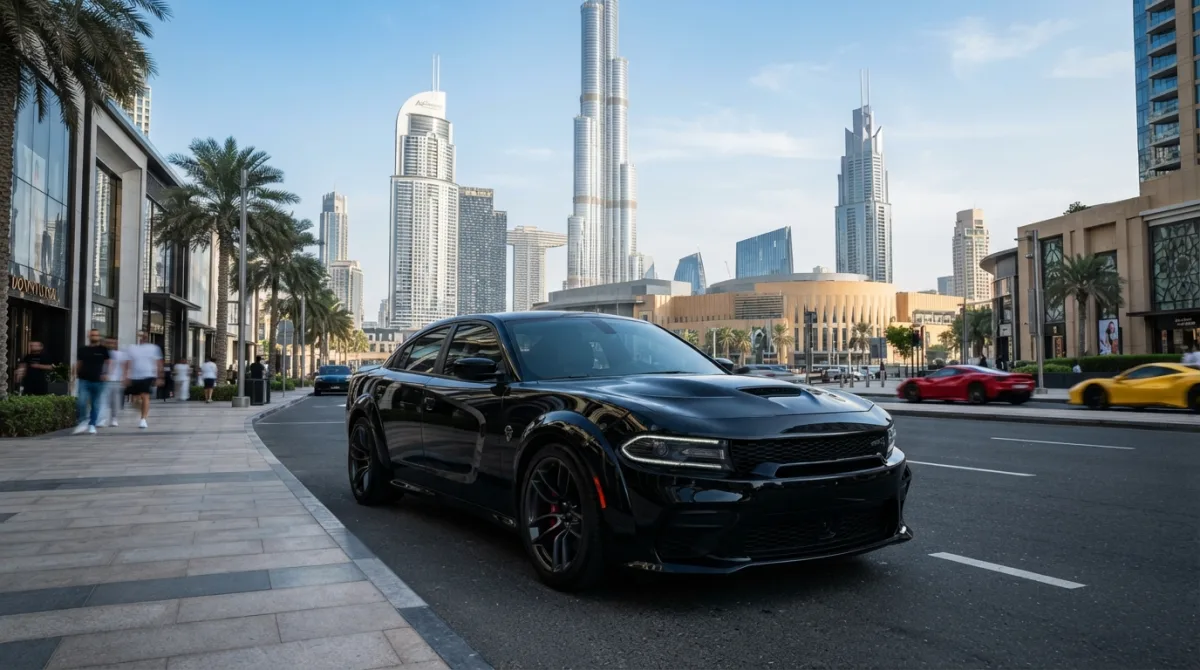 Mieten Sie einen Dodge Charger in Dubai