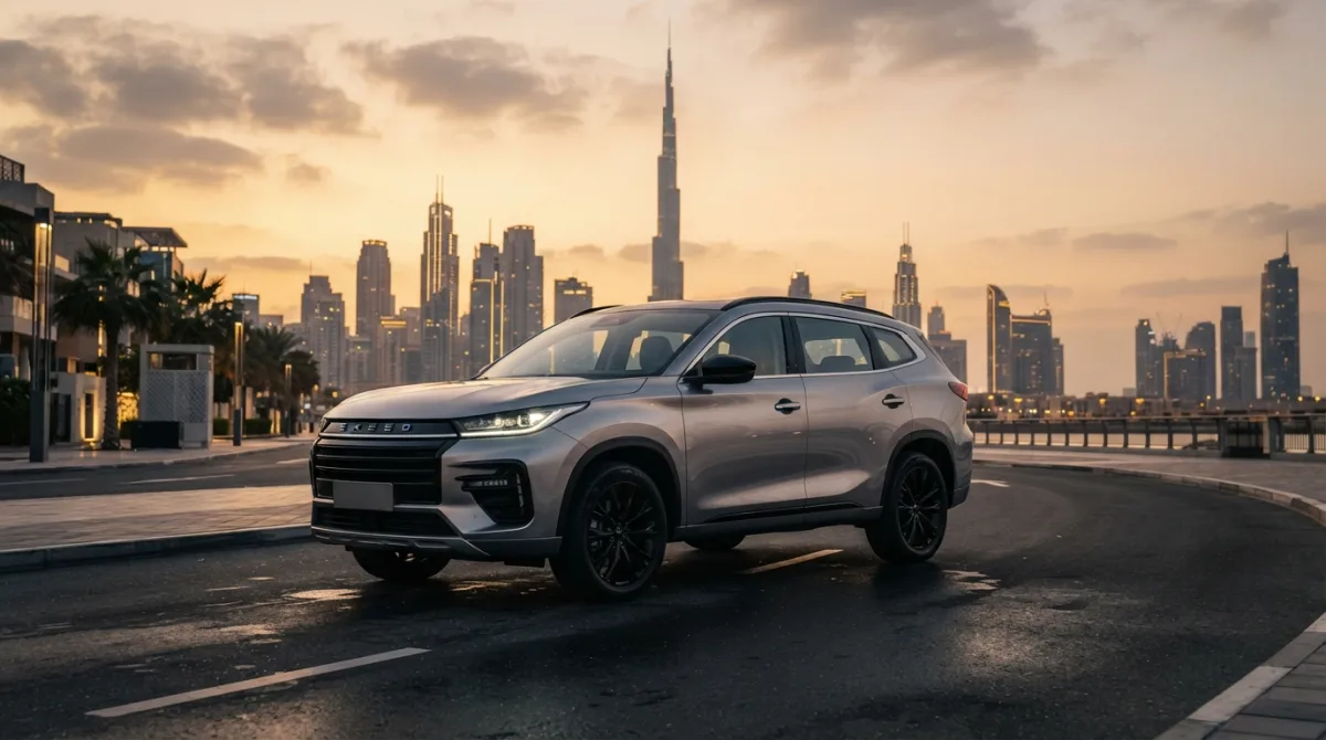 Louer une Exeed TXL à Dubaï