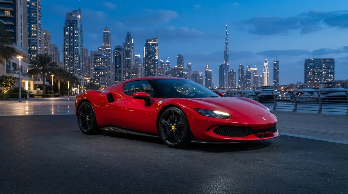 Rent Ferrari 296 GTB Dubai