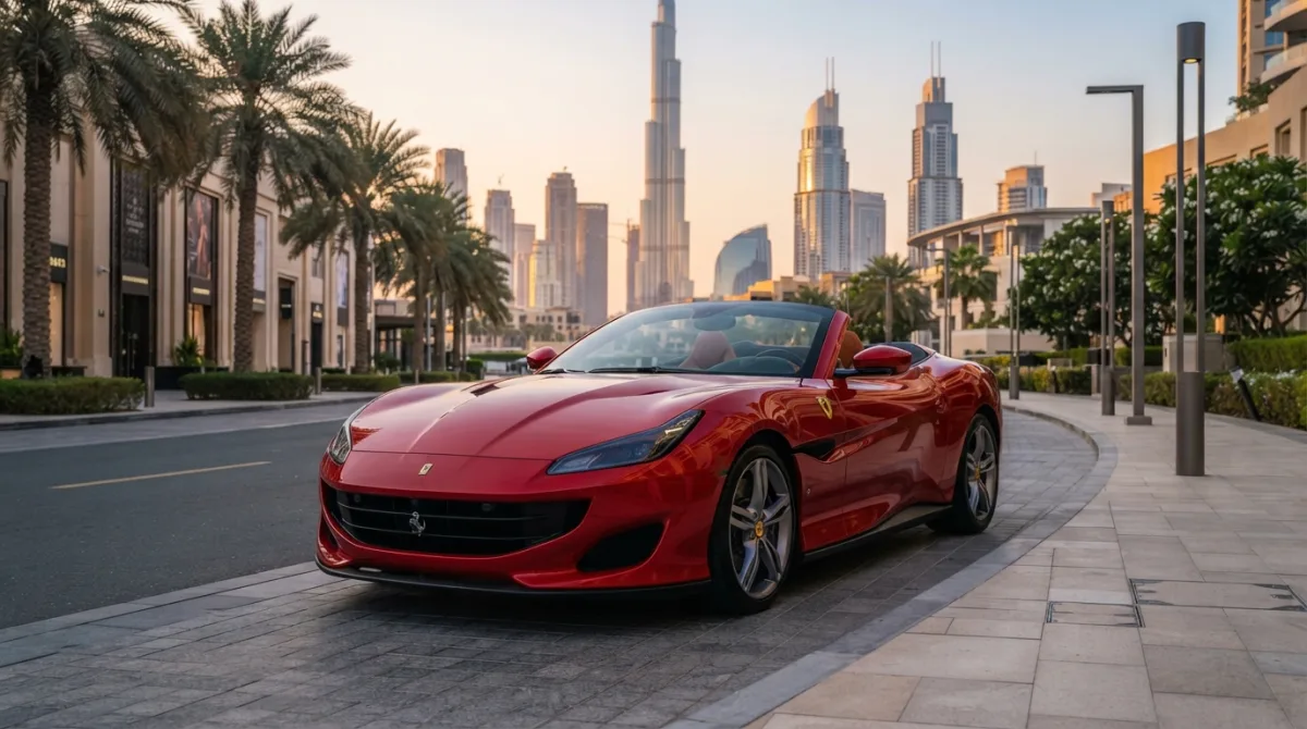 Rent Ferrari Portofino M Dubai