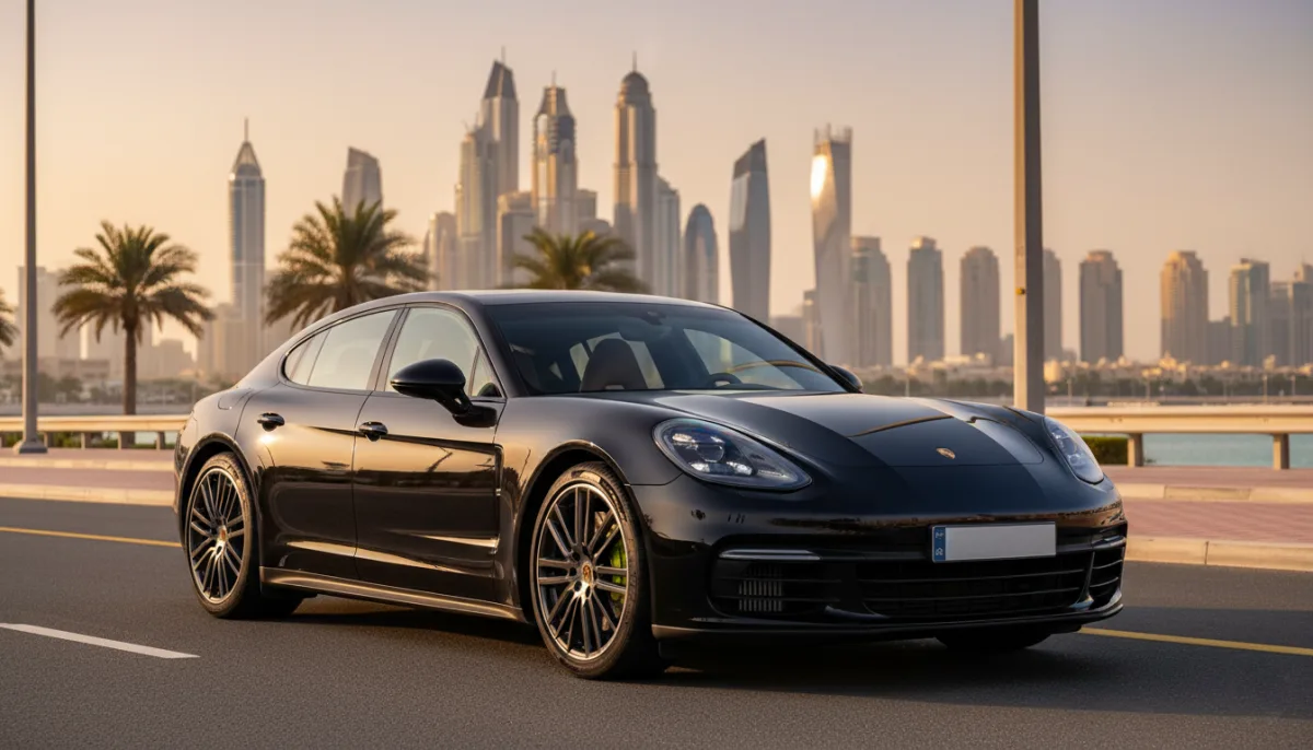 Dubai'de Porsche Kiralayın